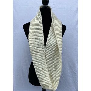 Ivory Knit Infinity Scarf